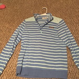VINEYARD VINES Women's Shep Shirt / Sweatshirt Blue stripe - S